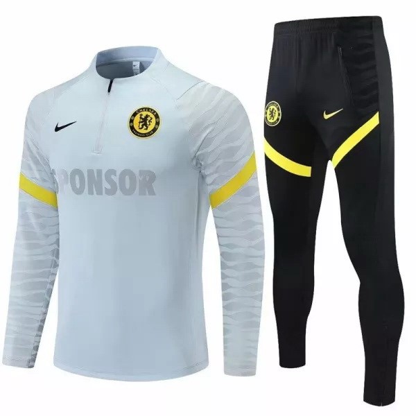 Chandal Chelsea 2021-22 Gris Amarillo Negro